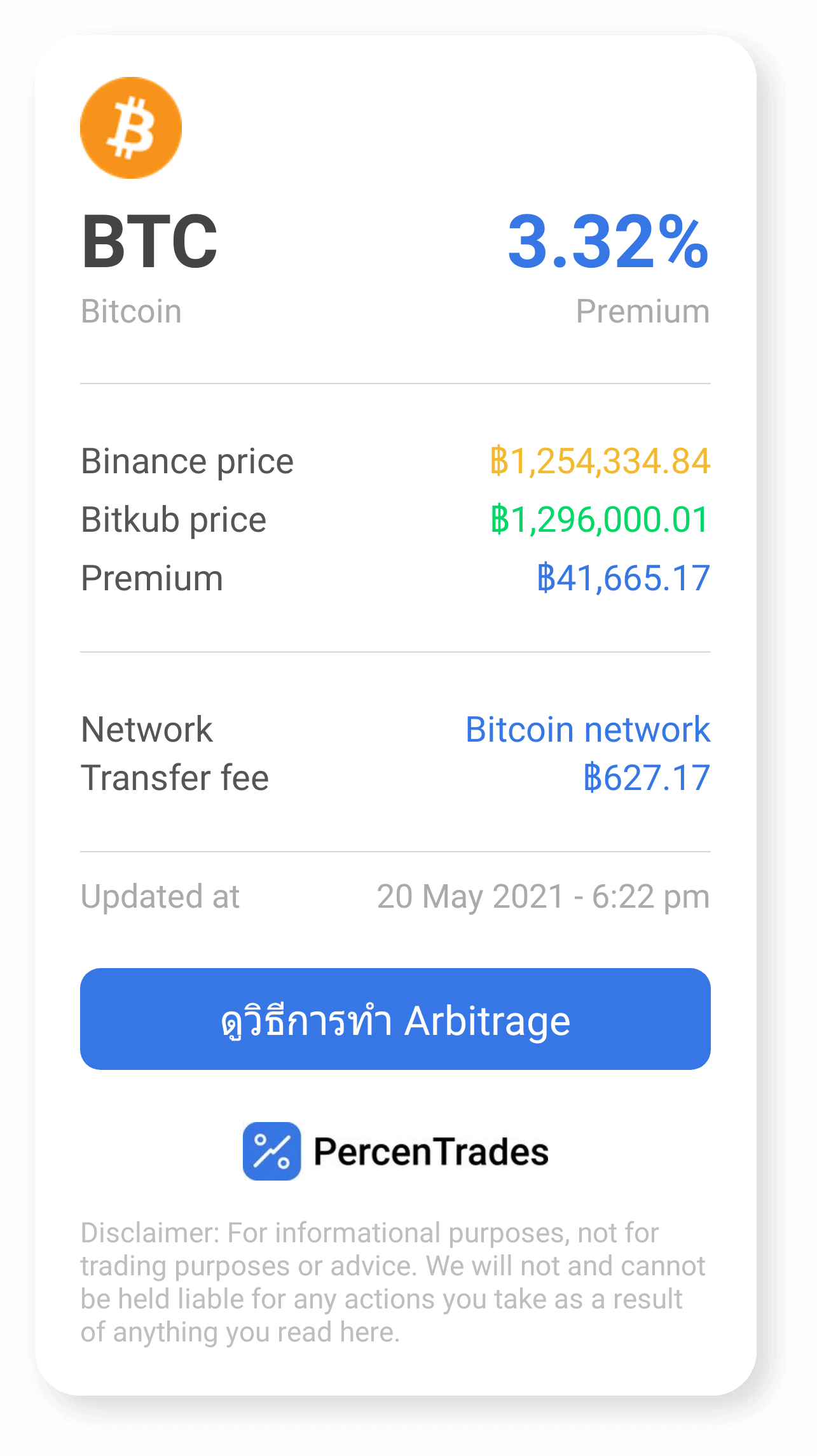 BTC Coin Screenshot