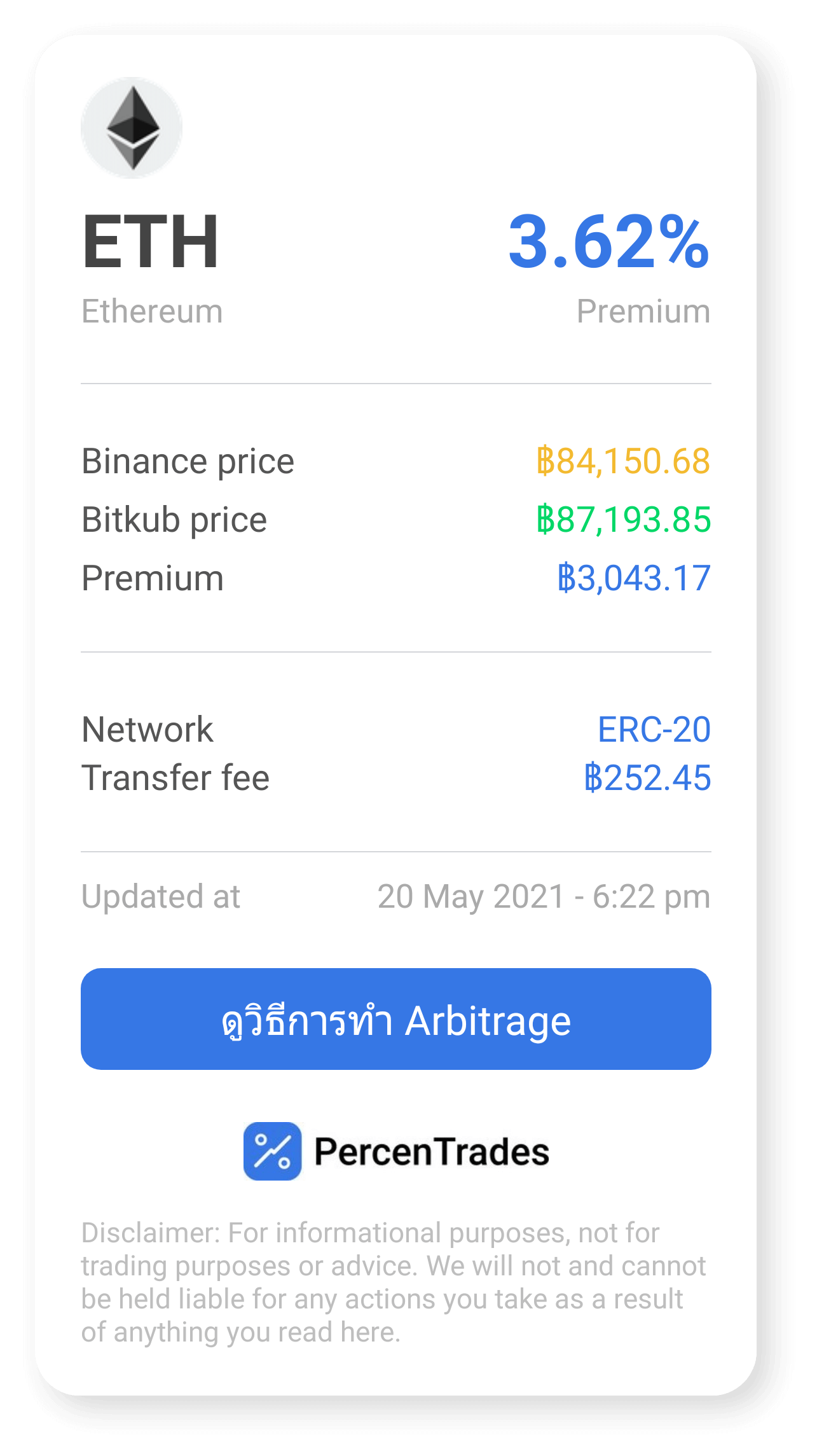 ETH Coin Screenshot
